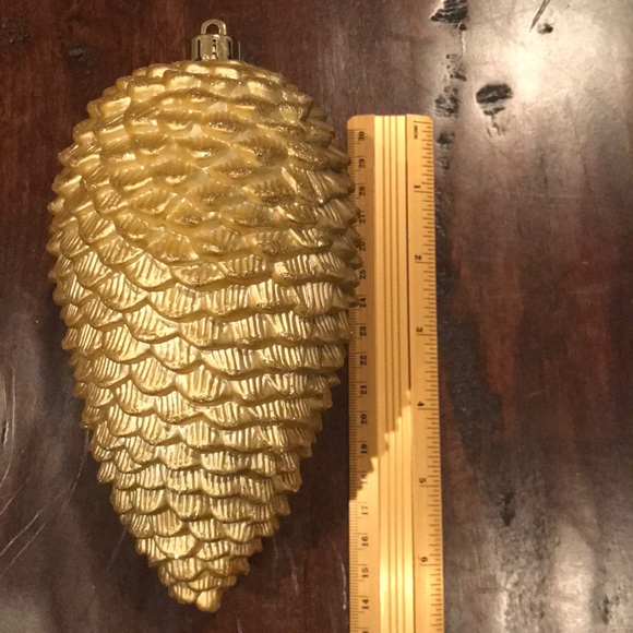 Set of 3 XL Vintage Pinecone Ornaments - Picture 12 of 16